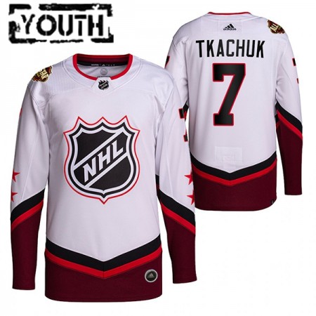 Ottawa Senators Brady Tkachuk 7 2022 NHL All-Star Wit Authentic Shirt - Kinderen